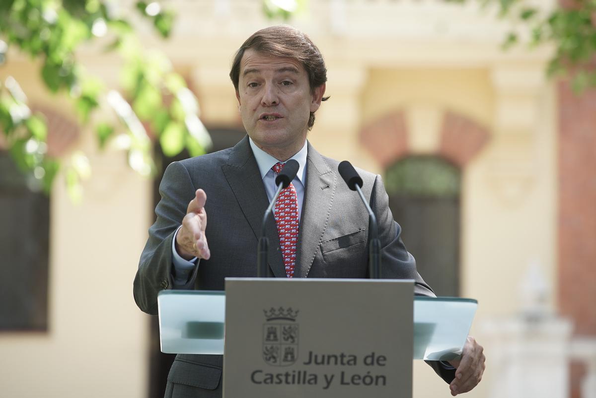 Alfonso Fernández Mañueco, presidente de Castilla y León.