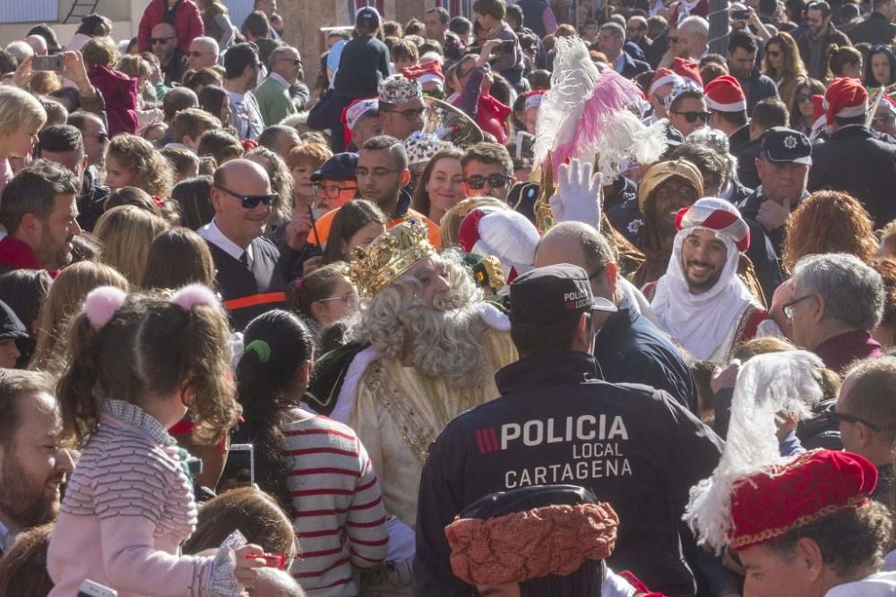 Los Reyes Magos desembarcan en Cartagena