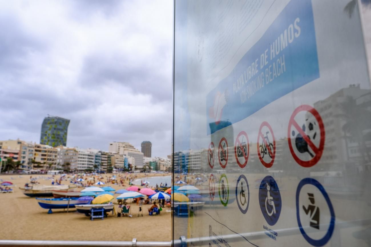 Prohibiciones en Playa de Las Canteras