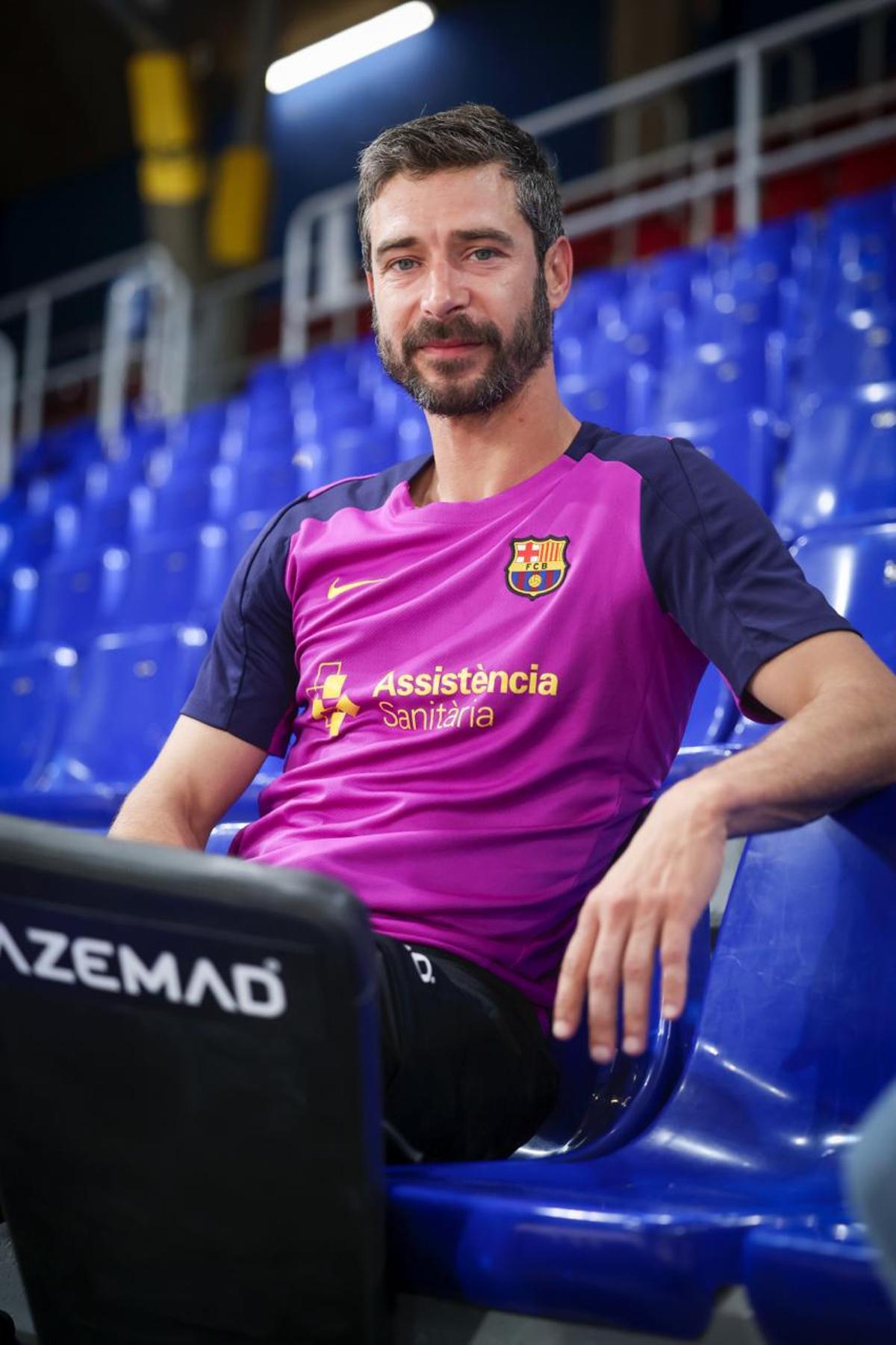 Sergi Fernández, guardameta del Barça