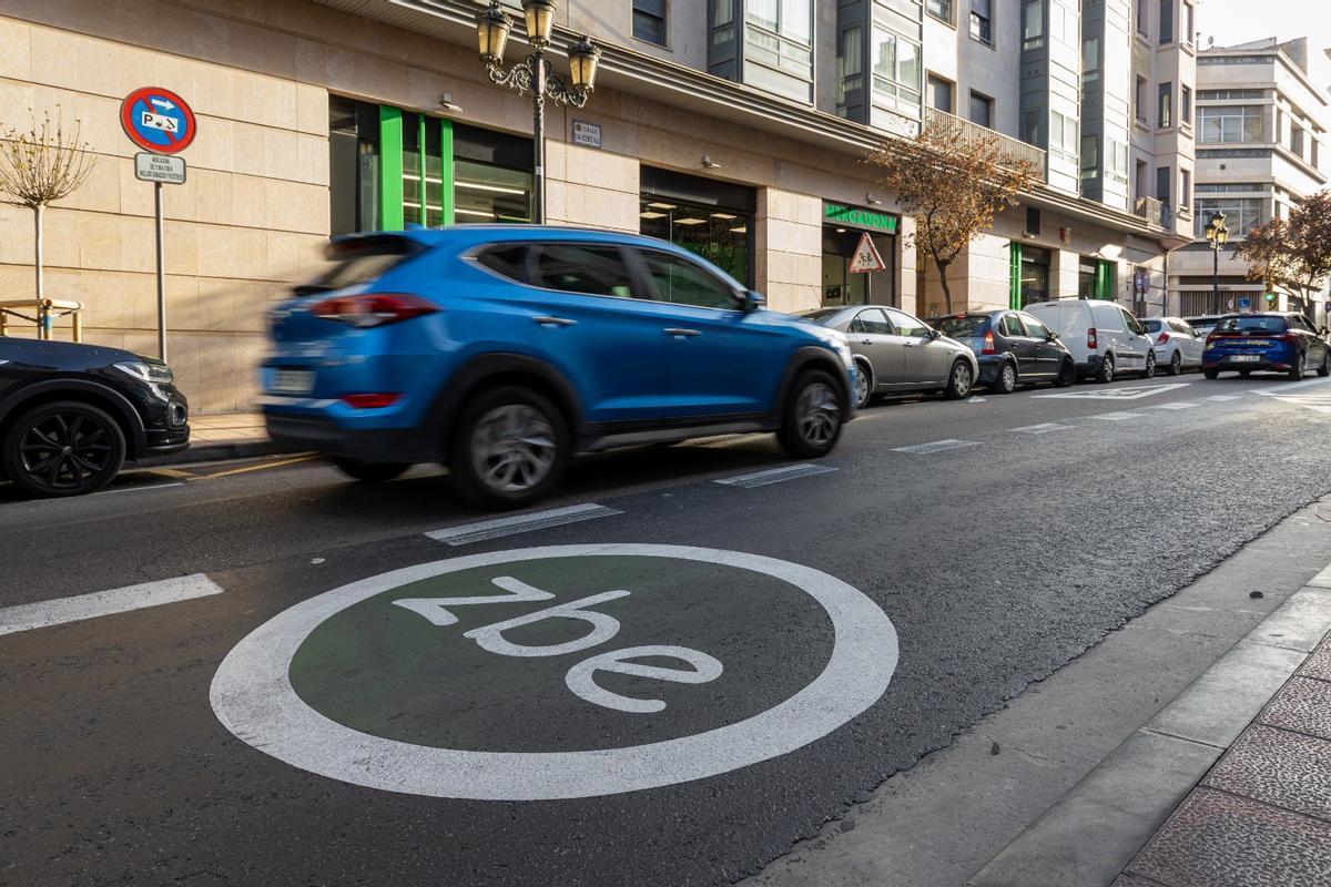 Zona de Bajas Emisiones en Zaragoza.
