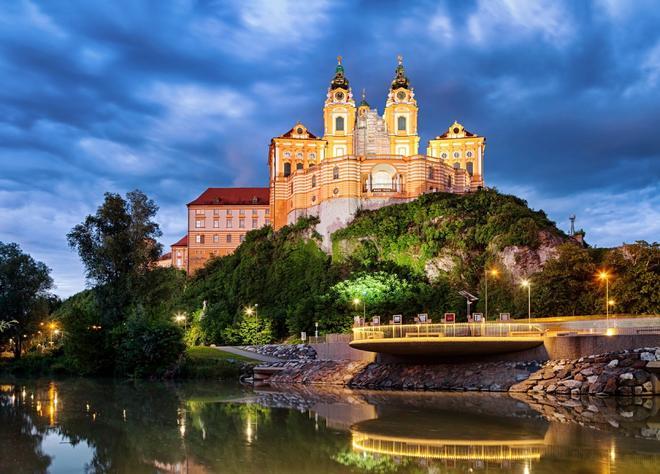 Abadía Melk, Danubio