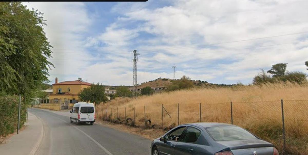 Imagen de la entrada a Villanueva del Río y Minas.