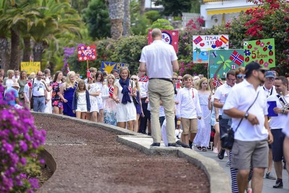 Día de Noruega en Anfi del Mar.
