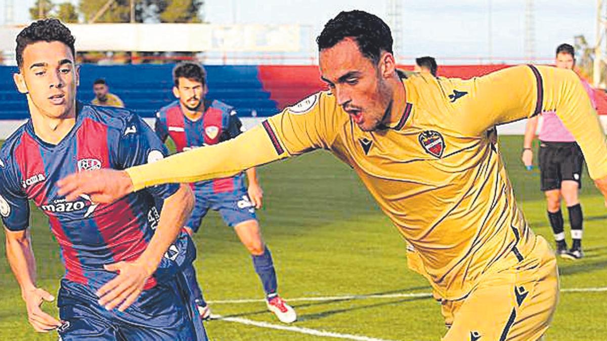 Partido de liga tercera división UD. Alzira - Atlético Levante UD.