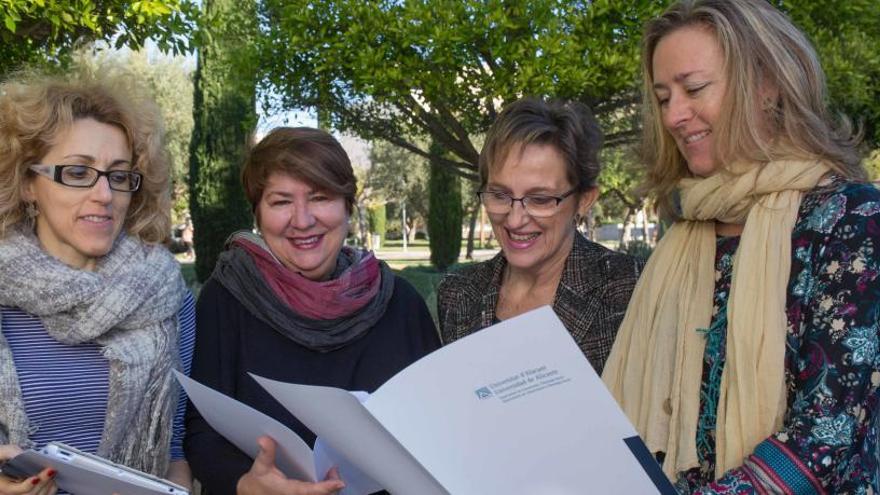 Equipo de investigadoras del proyecto europeo "Hands Up"