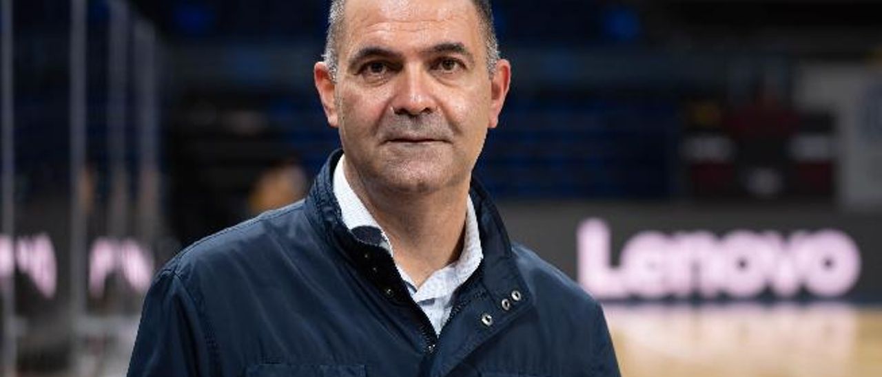 Aniano Cabrera, en el Santiago Martín.