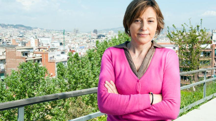 Carme Forcadell, presidenta de la Asamblea Nacional Catalana. // Galdric Peñarroja