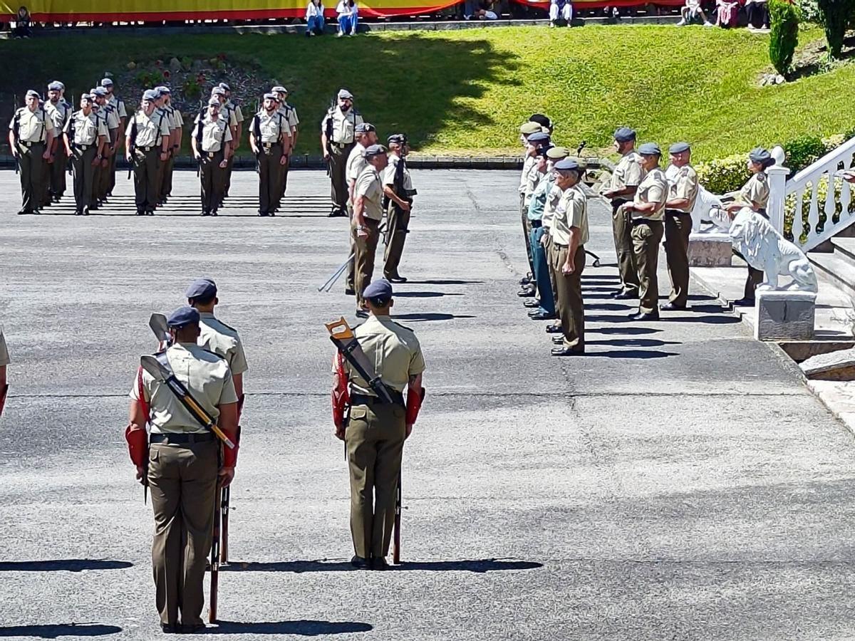 La Brilat conmemora su 60 aniversario con una parada militar en Cabo Noval