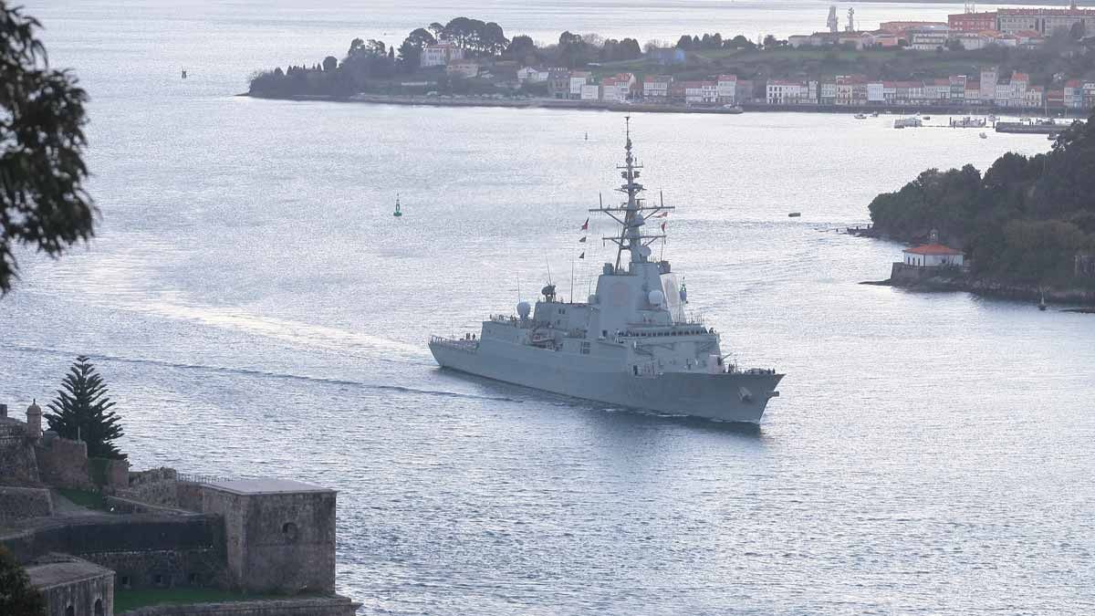 La fragata 'Blas de Lezo' zarpa desde Ferrol hacia aguas del mar Negro en misión de la OTAN