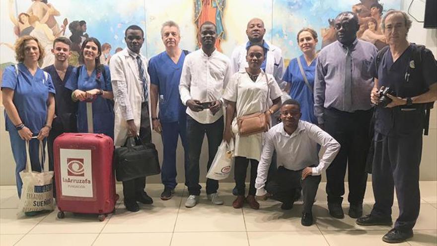 Fundación La Arruzafa atiende a 750 pacientes en su misión en Guinea Ecuatorial