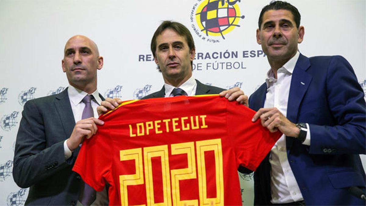 Lopetegui había renovado como seleccionador hasta 2020