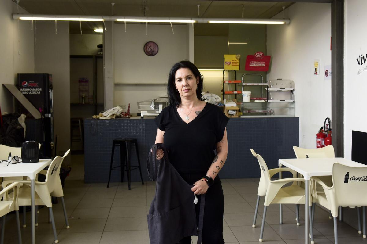La dueña de la cafetería de Escolapios, Montse Mazorra