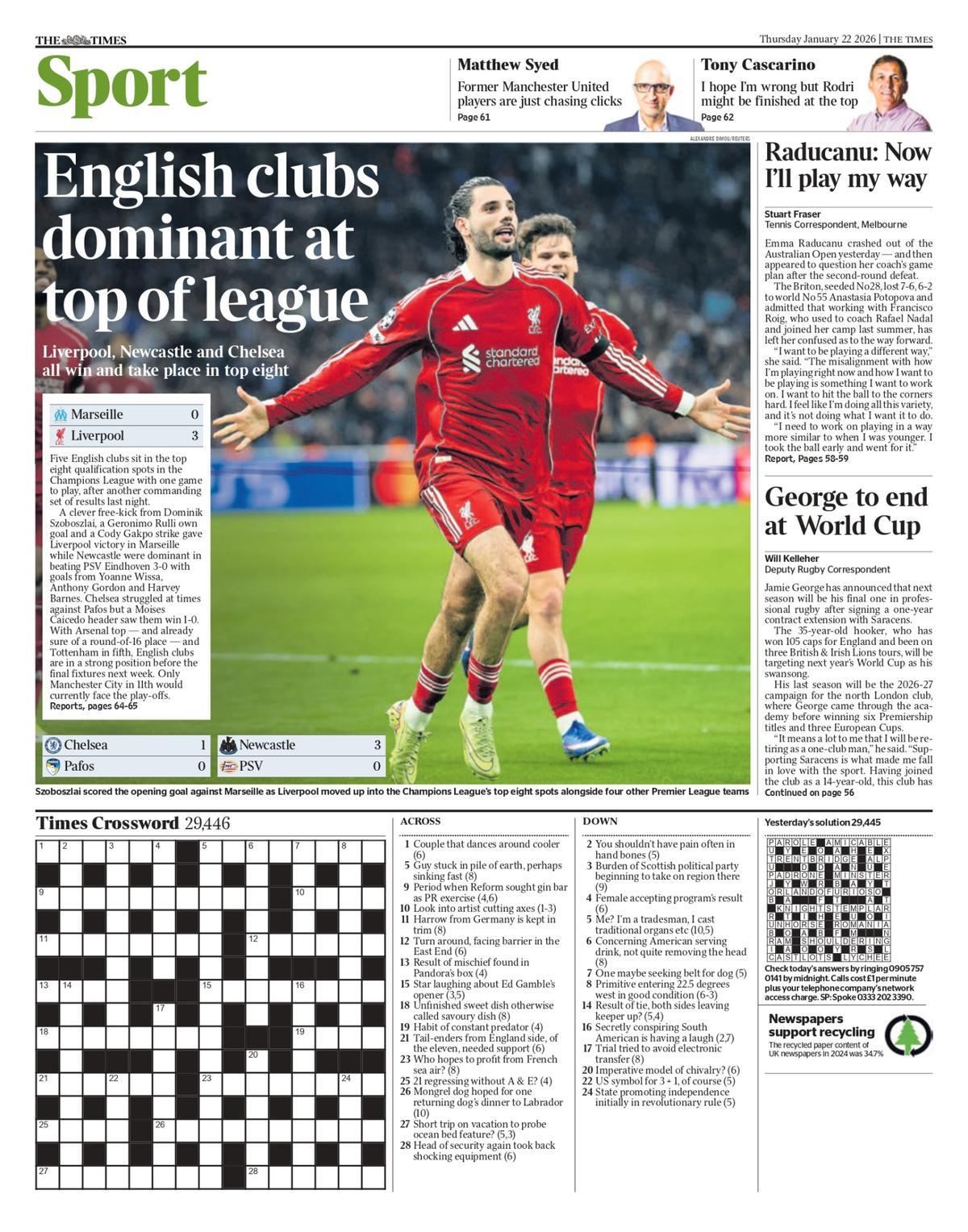 Estas son las portadas de la prensa deportiva de hoy