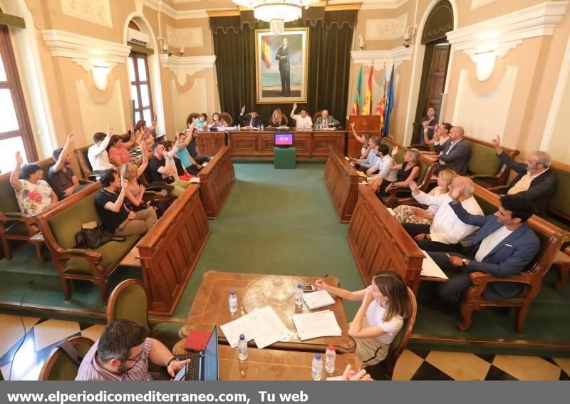 Primer pleno de la legislatura en el Ayuntamiento de Castelló