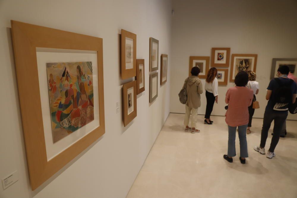 La Sala Noble del Museo Carmen Thyssen Málaga celebra con su nueva temporal, Vanguardia dibujada (1910-1945).