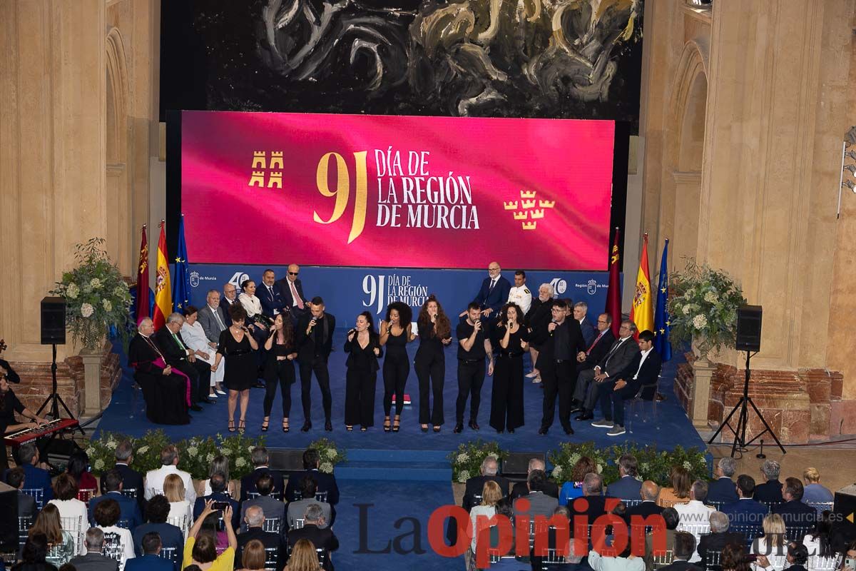 Acto del Día de la Región en Caravaca