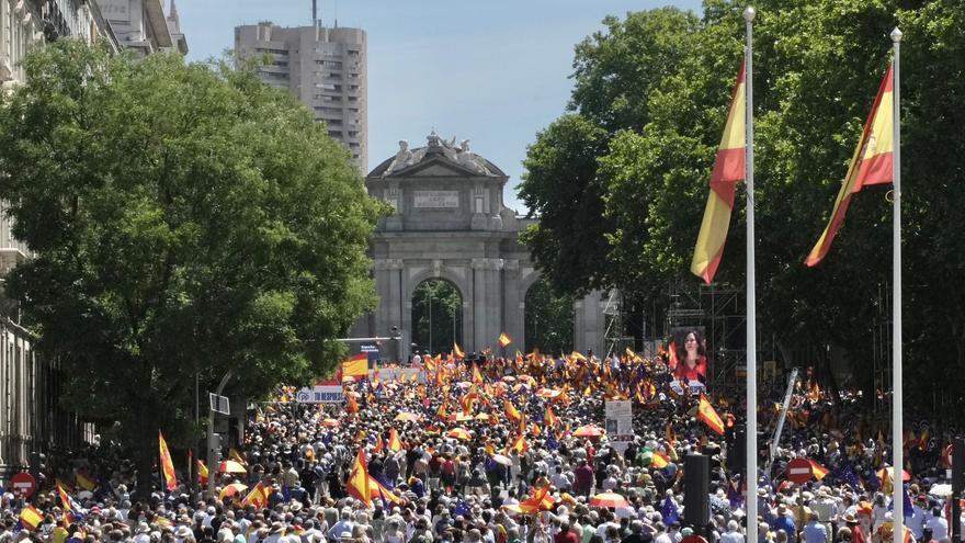 El PP clama al carrer contra l&#039;amnistia, situa el 9-J com un &quot;plebiscit&quot; a Sánchez i demana eleccions generals