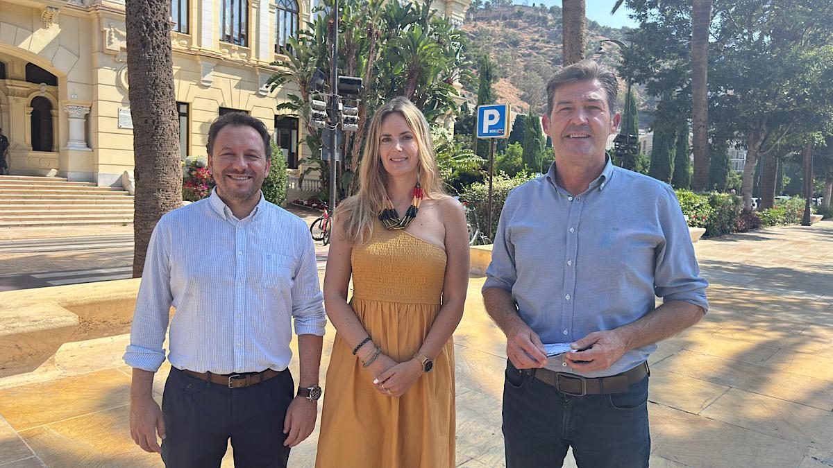 Jesús Ruiz Ballesteros, Yolanda Gómez y Antonio Alcázar