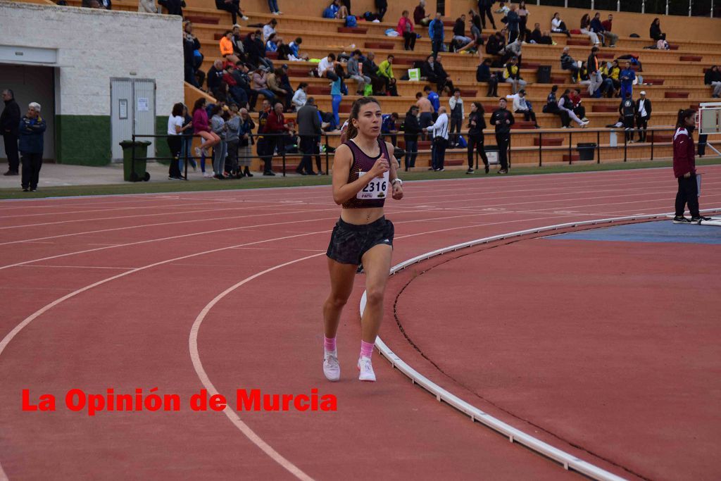 Regional absoluto y sub-23 de atletismo en Lorca