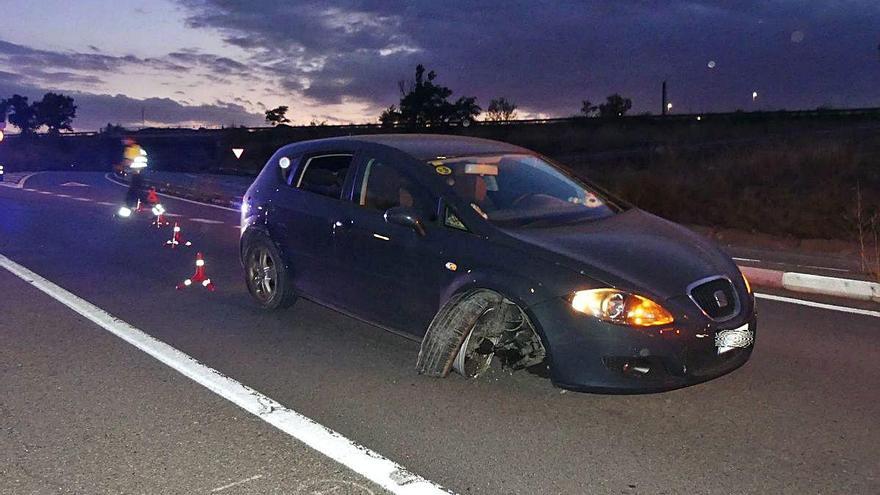 Estat en què va quedar el vehicle accidentat