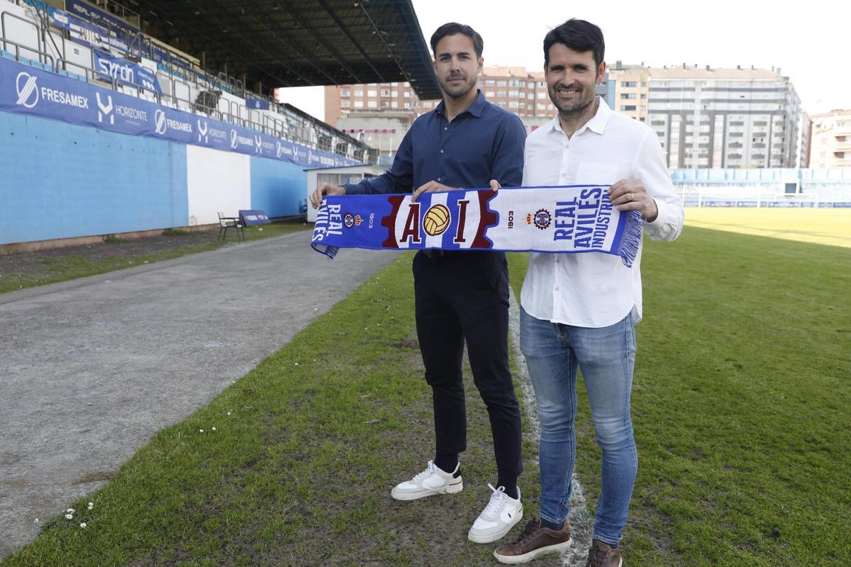 Miguel Linares y Lolo Escobar, en el Suárez Puerta