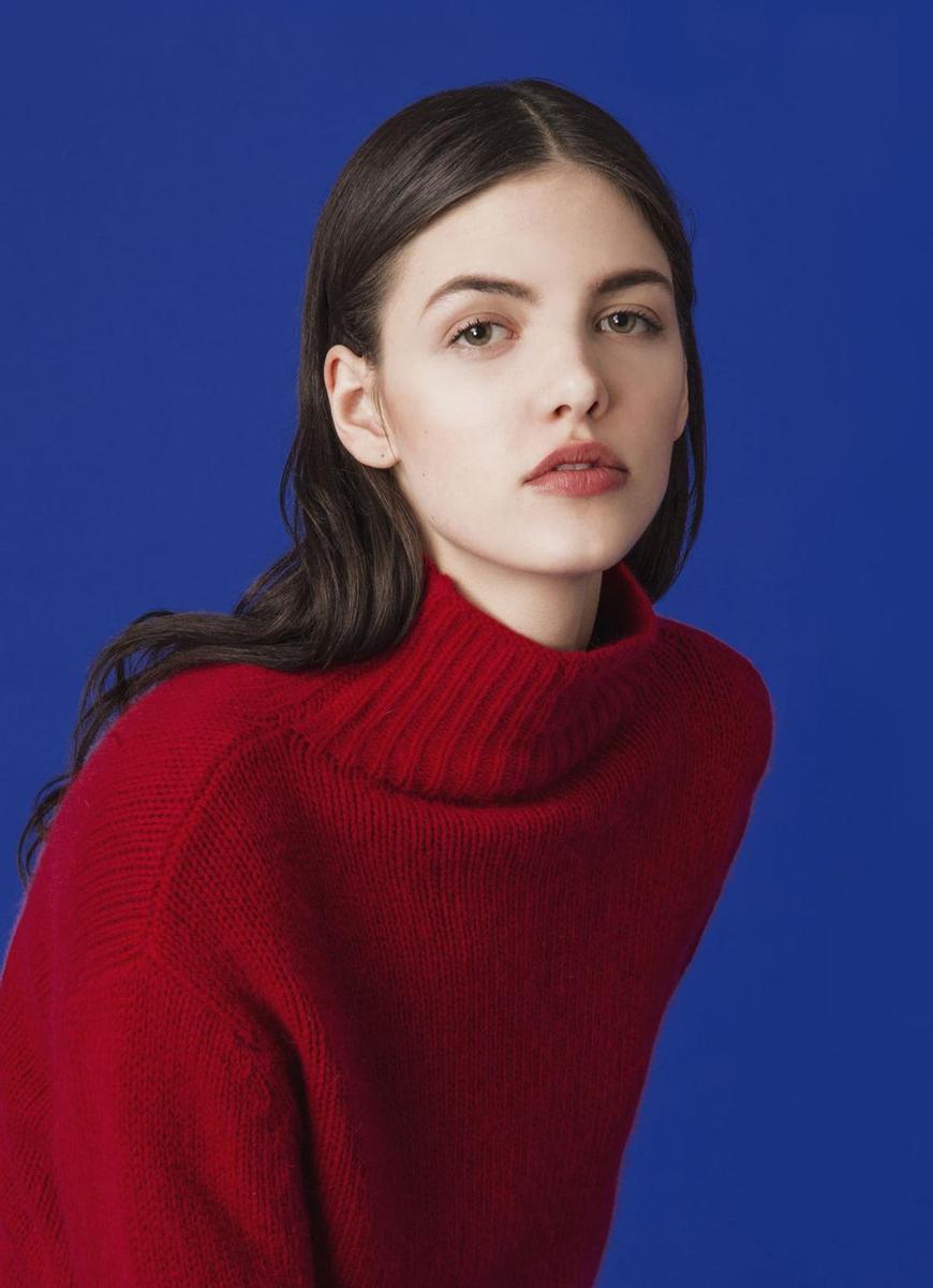 Adolfo Domínguez Fall Winter 2015, jersey rojo