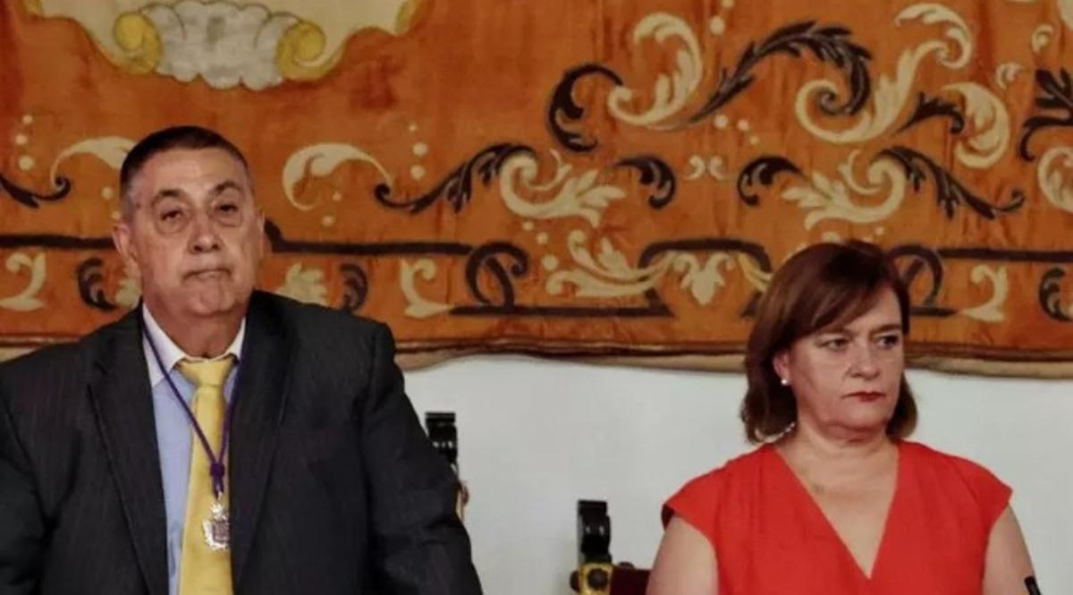 José Manuel Brito, durante un pleno de La Laguna.