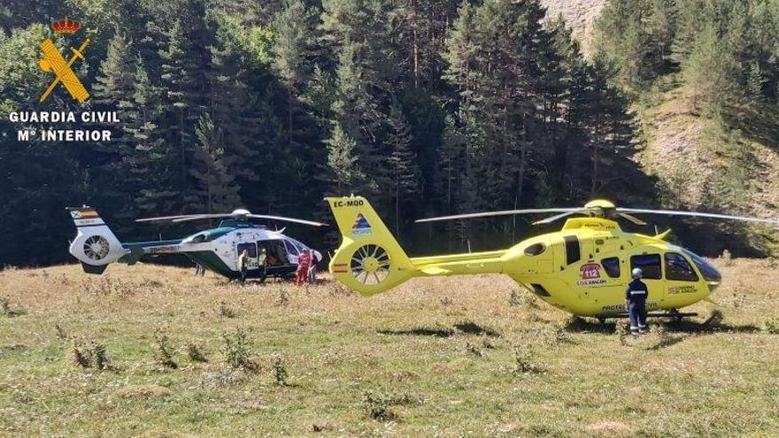 La Guardia Civil rescata a un escalador que sufrió una caída en el ...