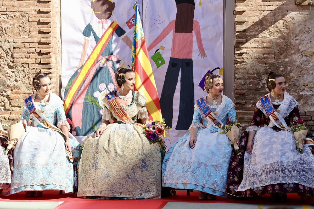Carmen Prades vuelve a su colegio, el Pío XII