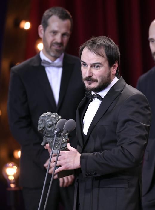 Aitor Arregi, Goya al Mejor Guion Original por su trabajo en 'Handia'.