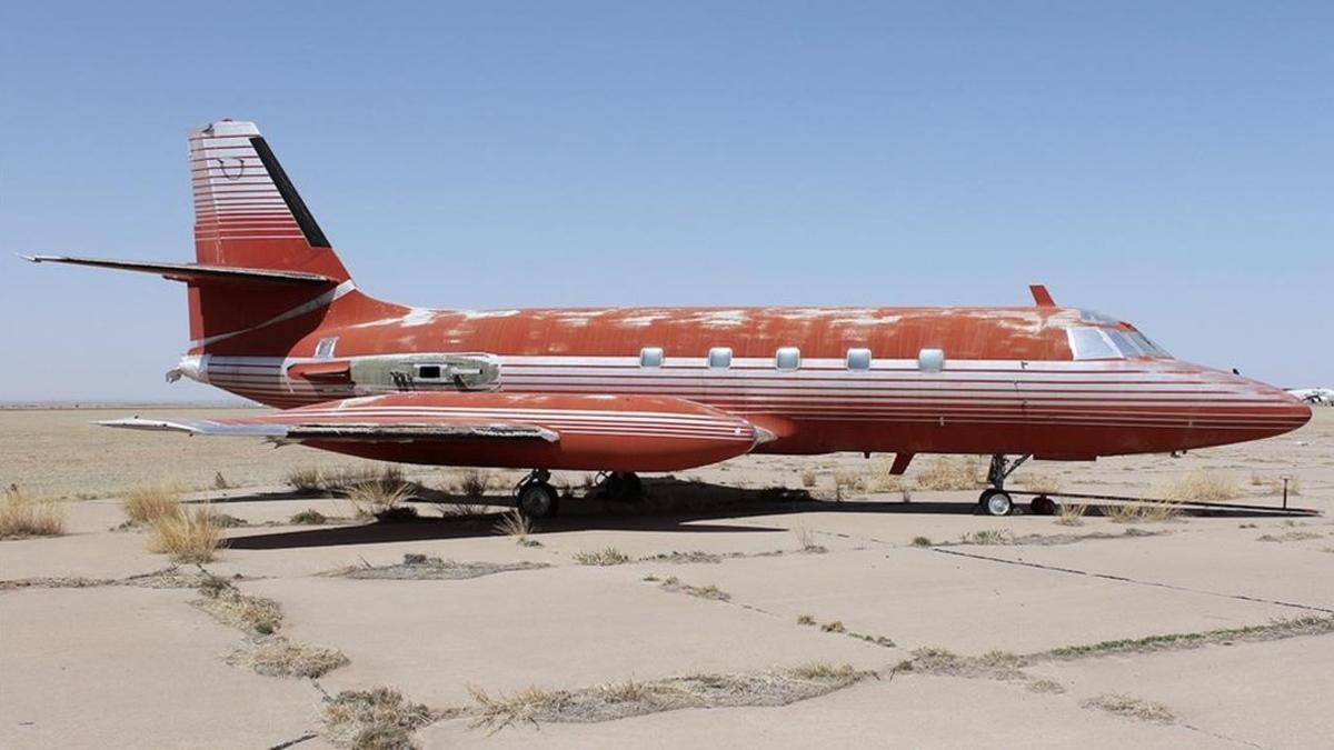 El Red Lockheed JetStarOne, el último jet privado de Elvis Presley