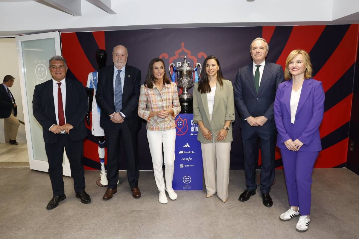 La reina Letizia en la final Copa de la Reina 2024