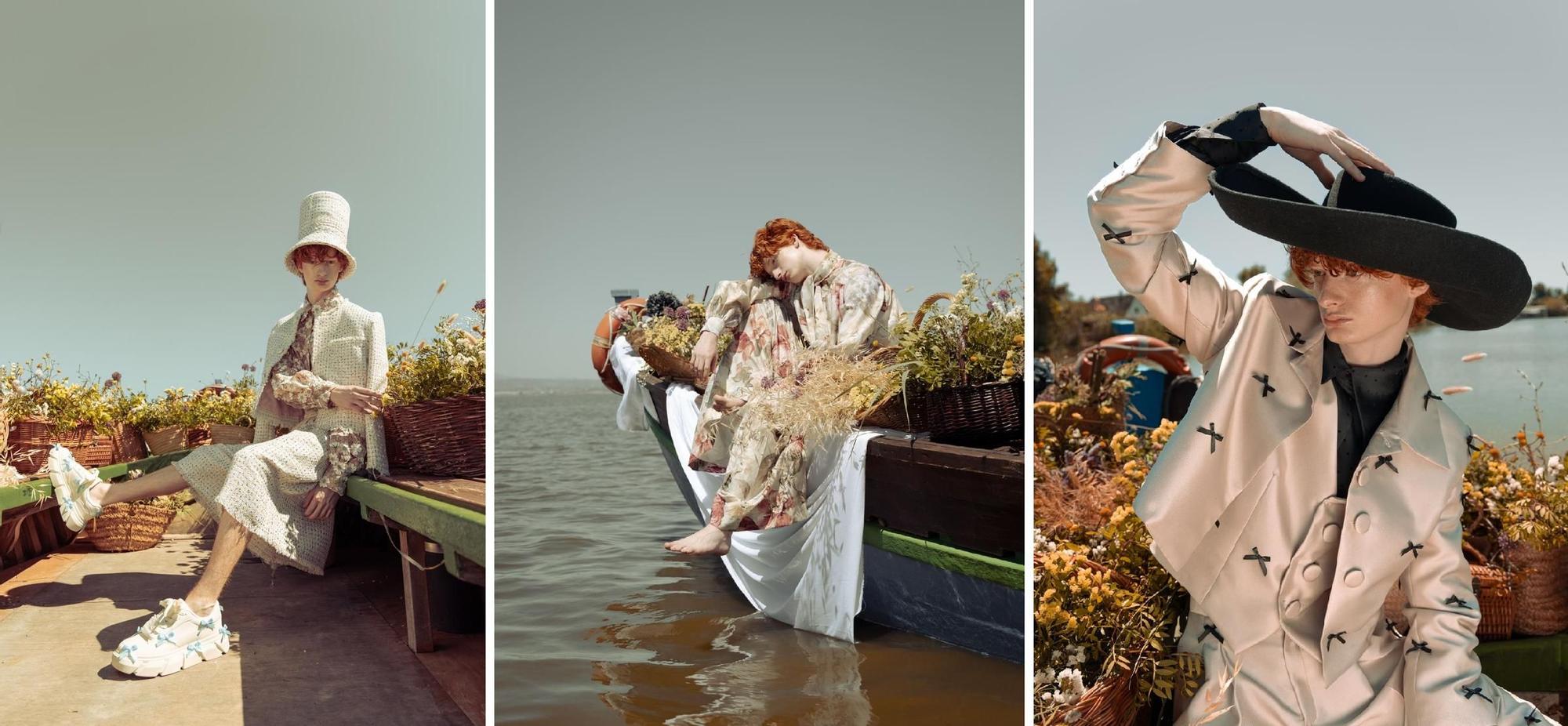 El diseñador Paco Benavente presenta en València su segunda colección.