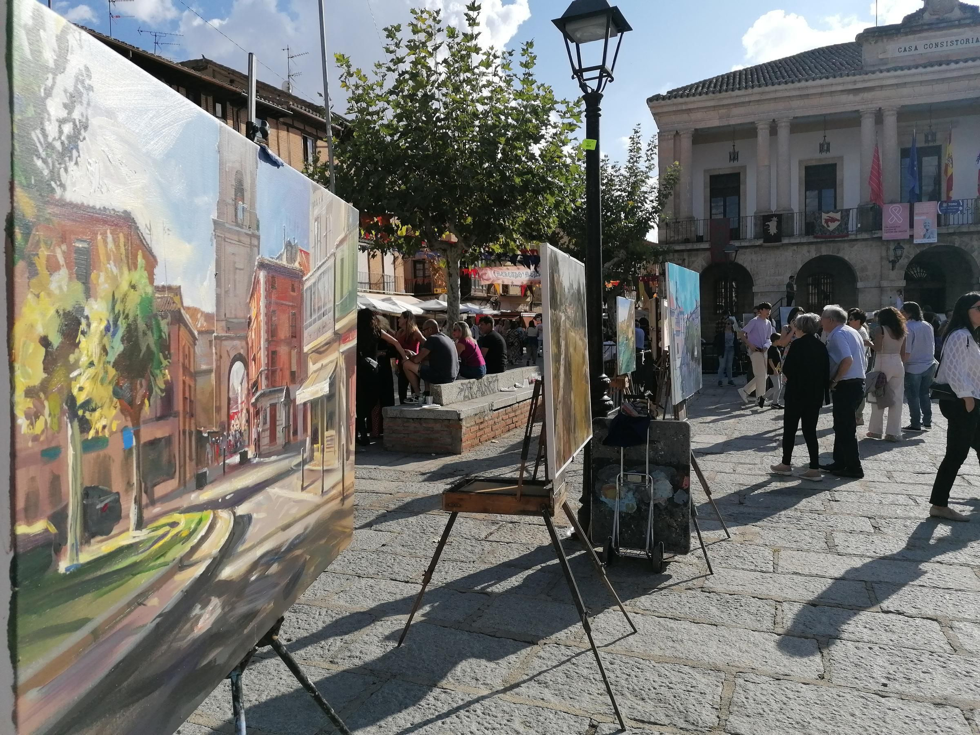 GALERÍA | Toro reparte los premios del concurso de pintura rápida