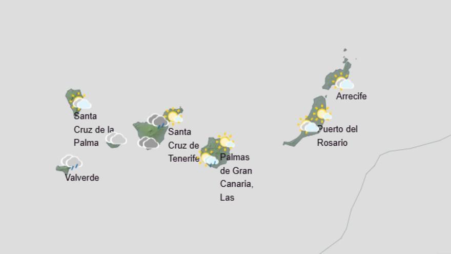 Predicción del tiempo en Canarias del 29 de noviembre al 2 de diciembre de 2025