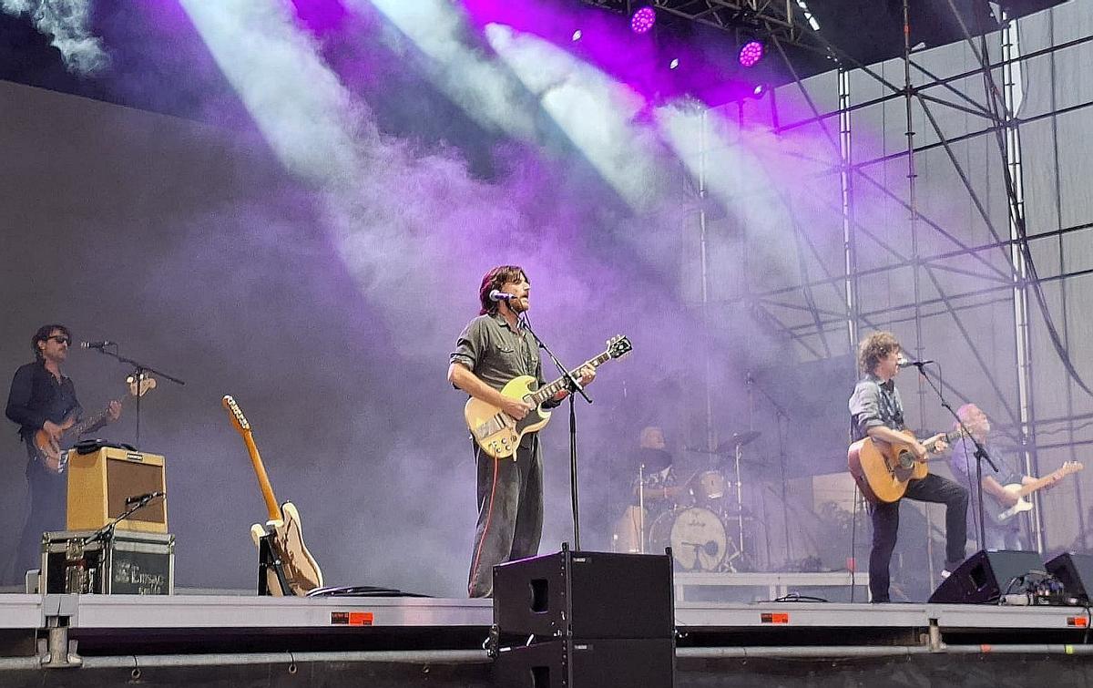 Un momento del concierto.