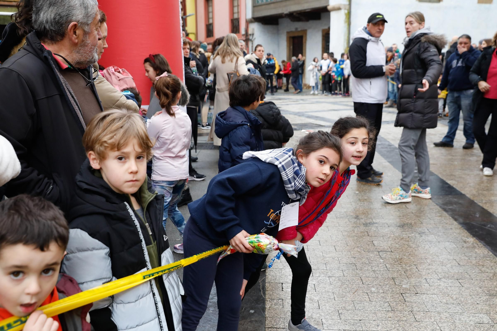 La 41ª edición del cross escolar, primera diversión de las Fiestas del Cristo del Socorro de Luanco