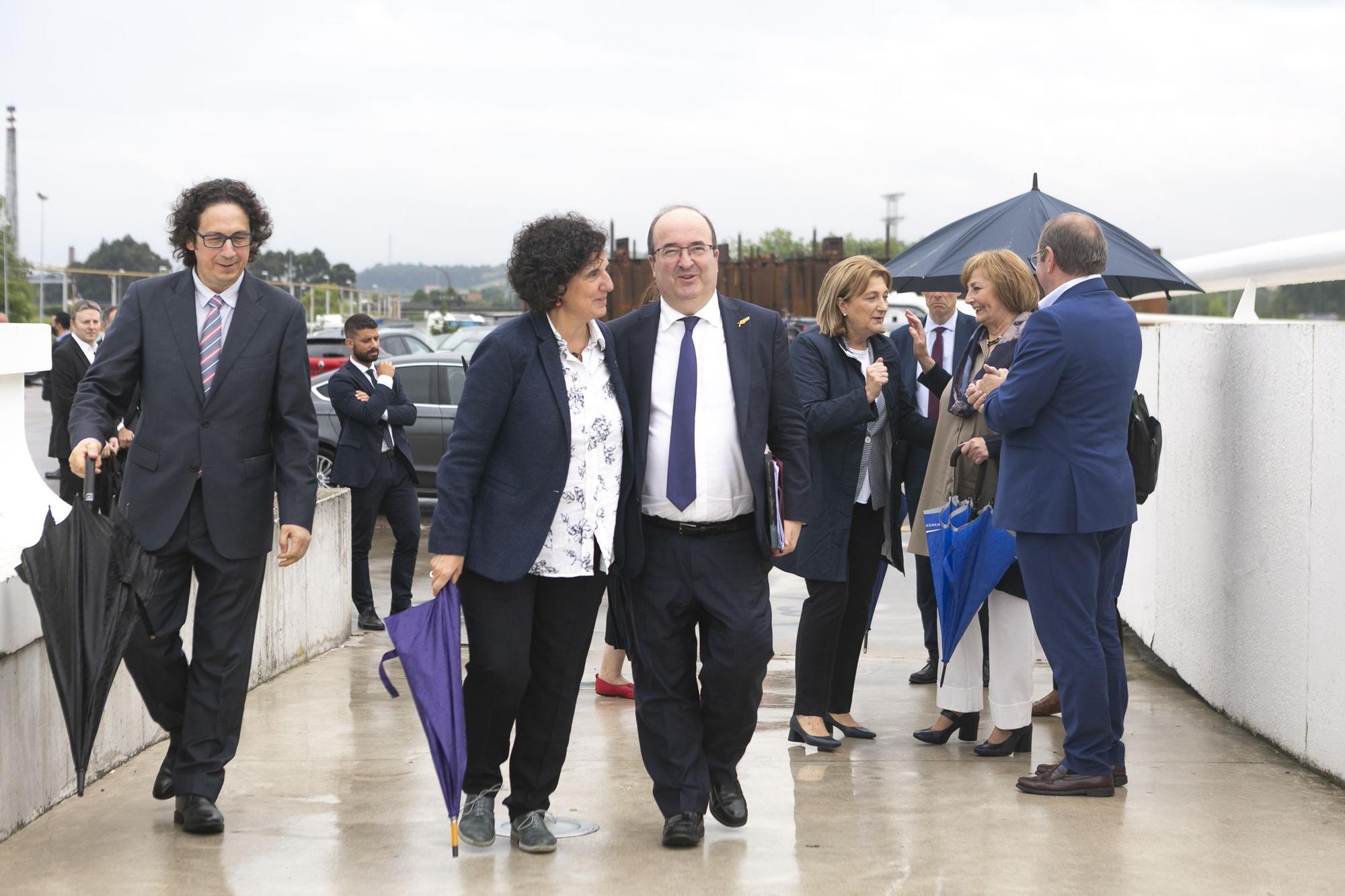 El Ministro de Cultura, Miquel Iceta, visita el Centro Niemeyer