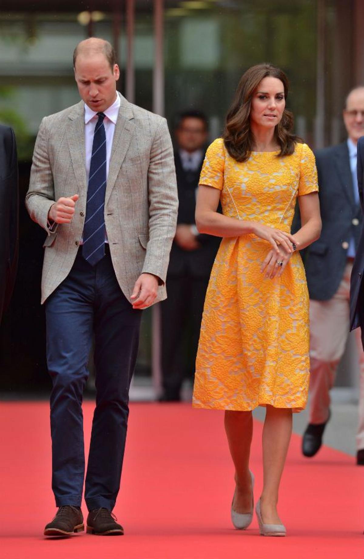 Los Duques de Cambridge en su viaje oficial por Alemania