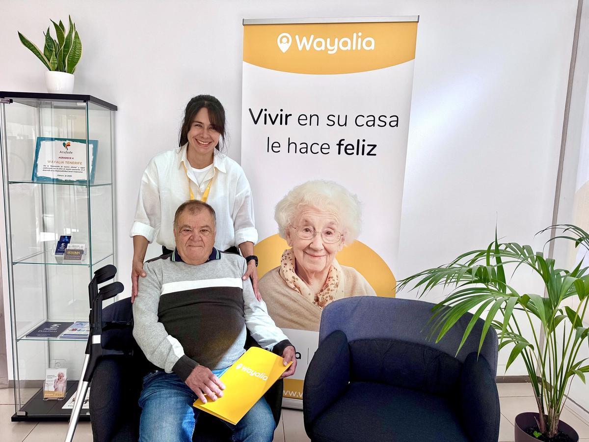 María Elena, cuidadora de Wayalia Tenerife