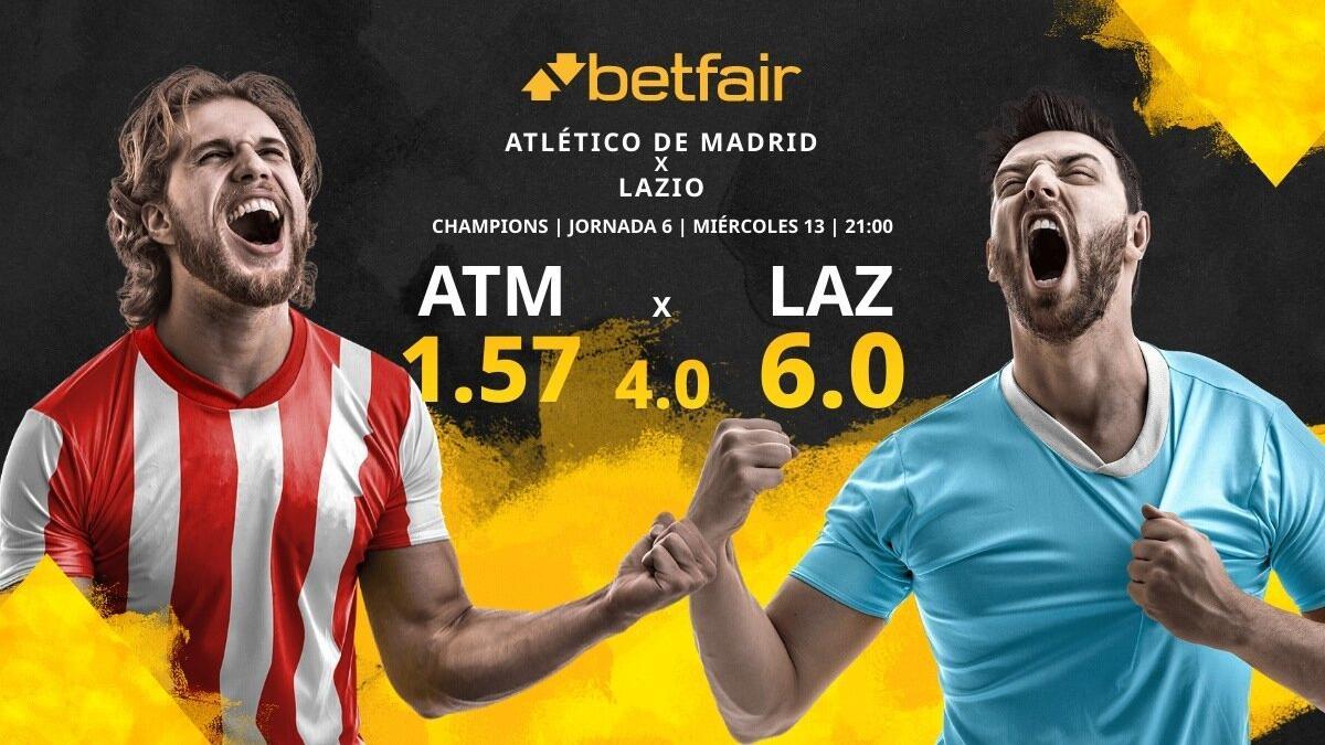 Club Atlético de Madrid vs. SS Lazio: horario, TV, estadísticas, clasificación y pronósticos