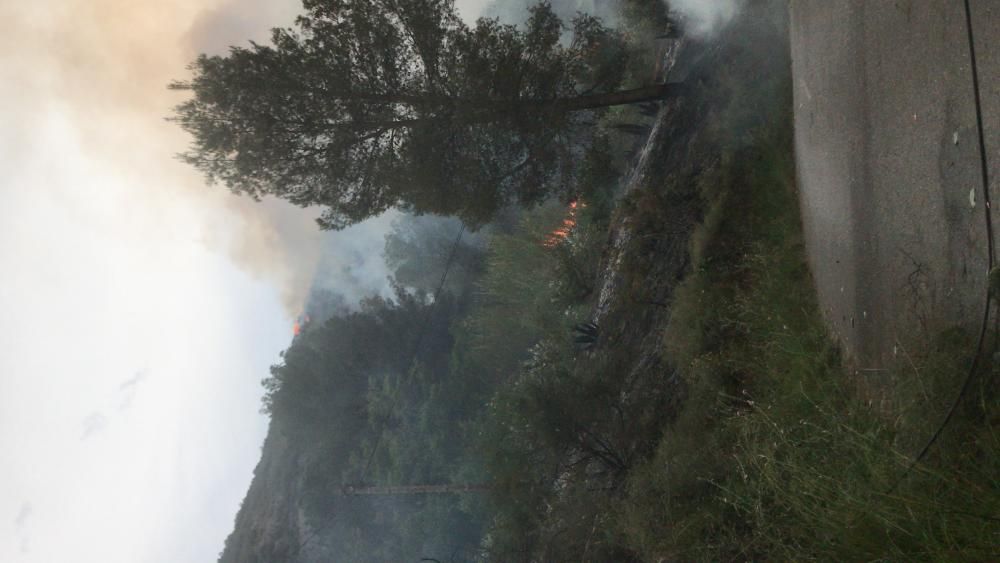 Incendio en El Genovés