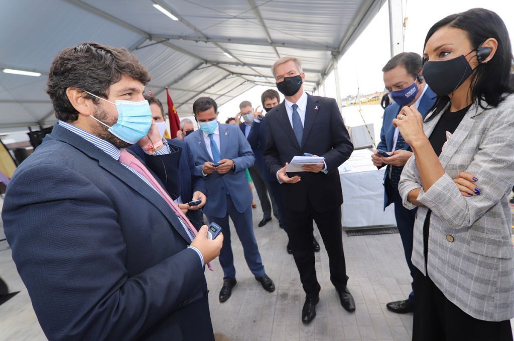 Inauguración del centro logístico de Amazon en Murcia