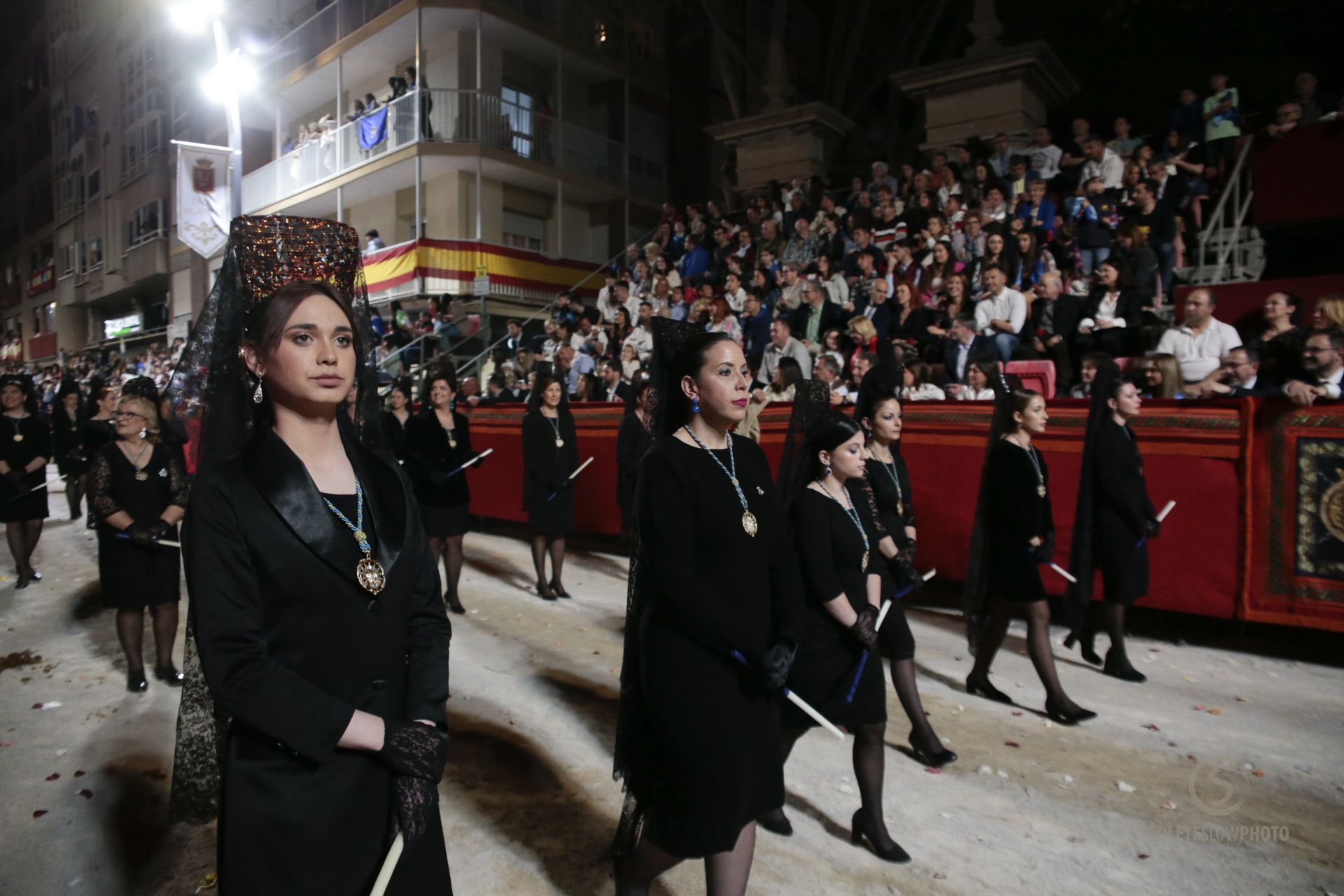 Procesión Viernes de Dolores en Lorca