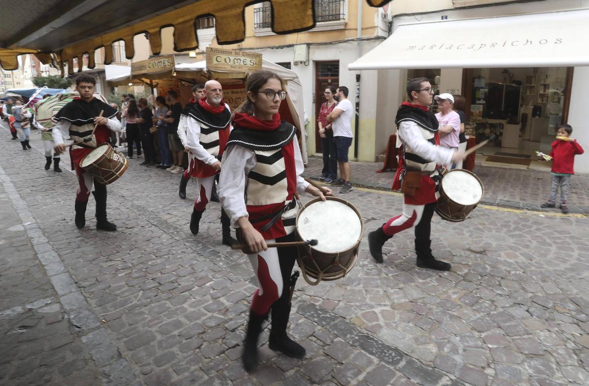 Mercado medieval en Sagunt