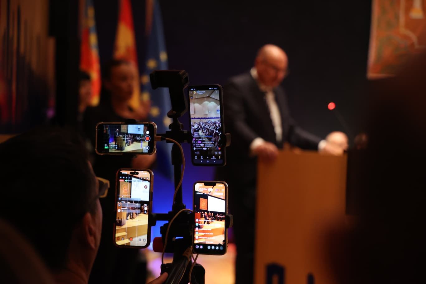 Acto del 9 d'Octubre en Benidorm