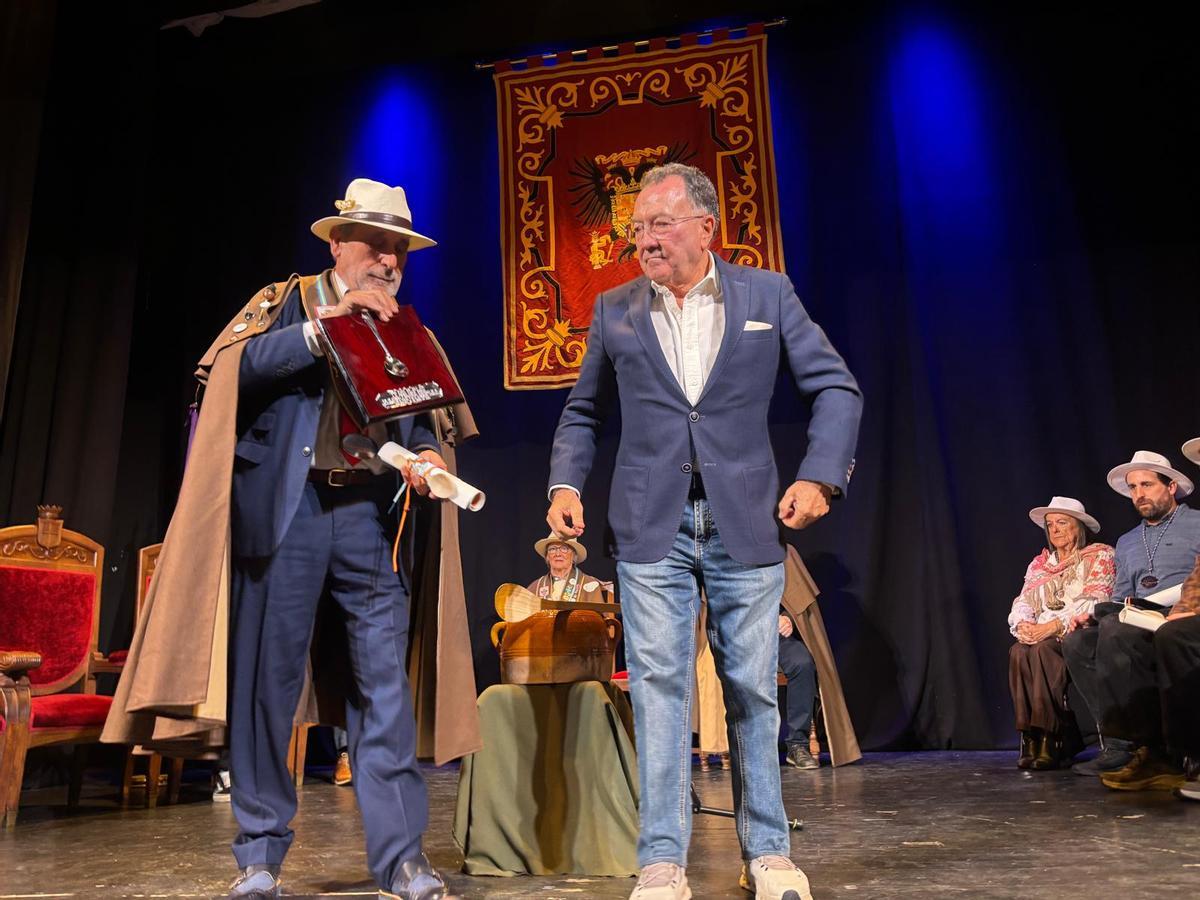 EN IMÁGENES: Pedro Morán y Joaquín Pajarón, protagonistas de les Fabes de Villaviciosa