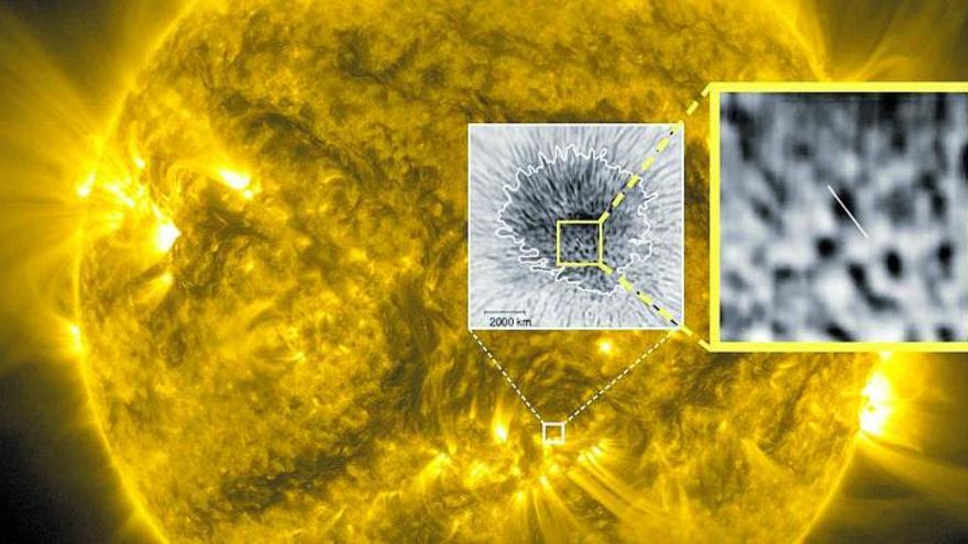 El Sol calienta su corona con los campos magnéticos que crea en su superficie