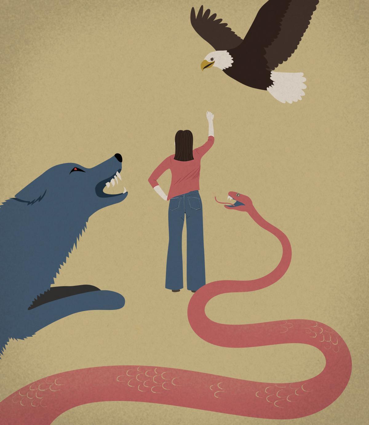 Odiar a las mujeres de izquierdas.